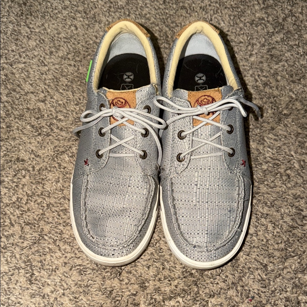Twisted X Women's Gray and Tan Shoes